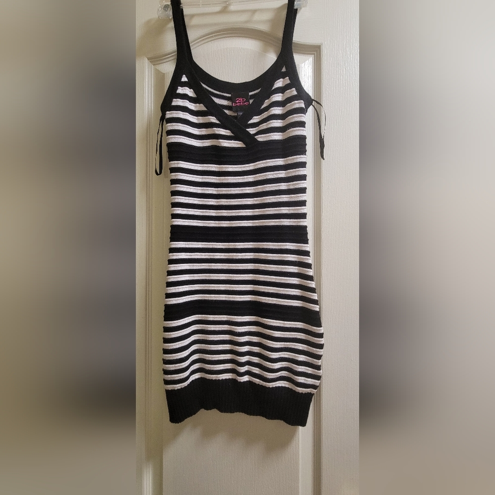 Black and white dress